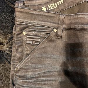 G-STAR RAW 5620 3D ZIP KNEE SUPER SLIM JEANS